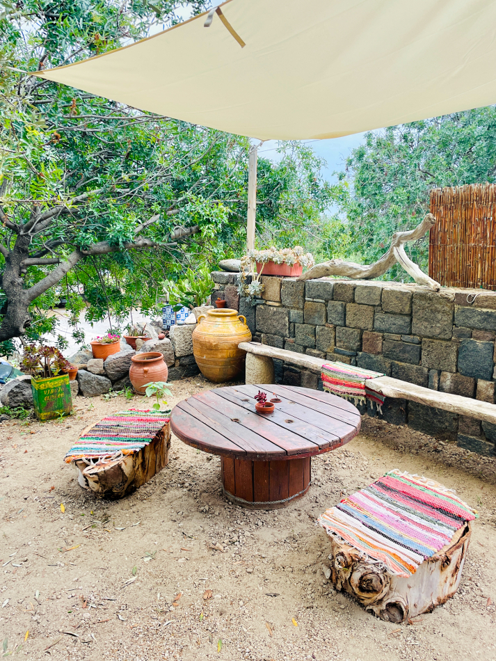 Garden of Mammis Apartments in Pali, Nisyros